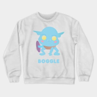 Kawaii Boggle Monster Crewneck Sweatshirt